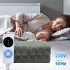 Plush Electric Blanket Double Single Fleece Heated Blanket Portable Smart Electric Blanket Household Office Blanket