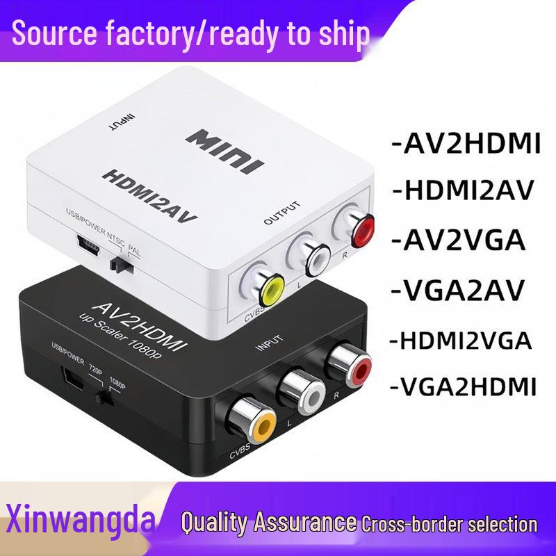 Конвертер HDMI в AV / AV в HDTV, Конвертер VGA-AV / AV2VGA HDTV / VGA.