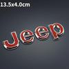 Для Jeep Металлическая Наклейка-значок на капот и багажник, стиль автомобиля для JEEP Wrangler Grand Cherokee Compass Renegade Patriot Rubicon Li