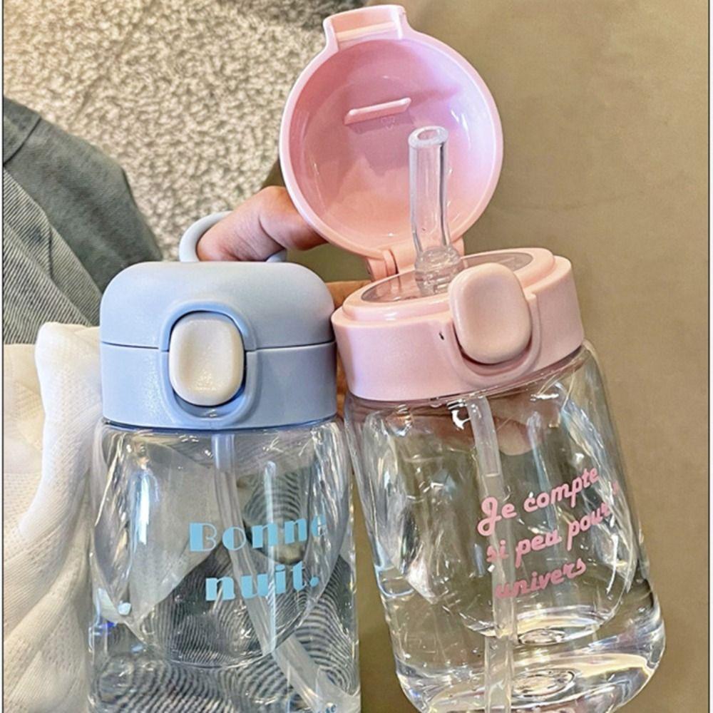 Непротекающие мультяшные бутылки для воды Пластиковые чашки для напитков для малышей Креативная детская чашка-непроливайка