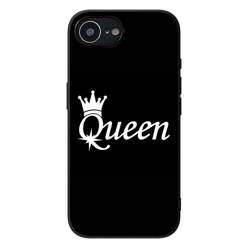 Soft Cover for Samsung Galaxy S25 S24 S23 FE Plus Ultra S7 Edge A16 A15 5G s25+ Coque Phone Case Crown King Queen Princess