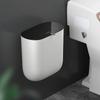 Self-adhesive Hook Floor Stand Trash Can for Kitchen, Home Waste Bin, Bathroom Recycling Garbage Dustbin, Cleaning Tools