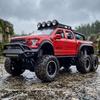1:28 Ford F150 Зверь Раптор 6×6 Внедорожник Модифицированная Версия Металлическая Машина Литье под Давлением и Игрушечные Транспортные Средства Модель Автомобиля Масштабная Миниатюрная Модель Автомобиля