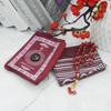 Islamic Prayer Mat Portable Travel Foldable Prayer Rug With Beads for Muslim Office Business Trip Worship