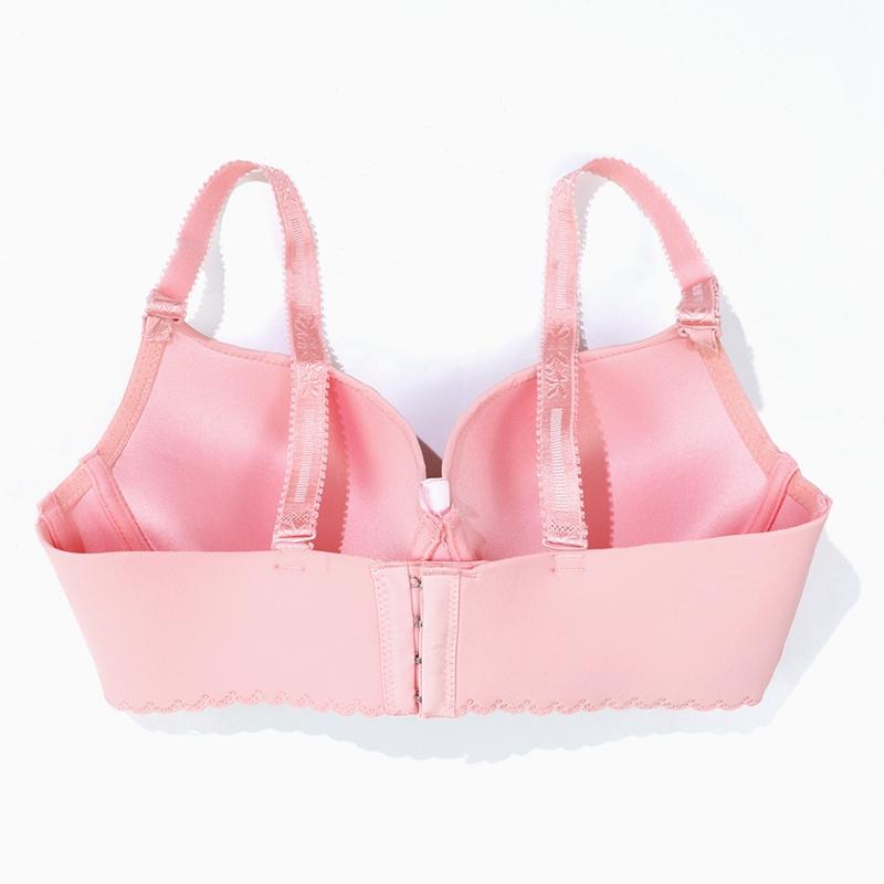 Женский утолщенный бюстгальтер с подкладкой и проволочными буквами, 4 ряда крючков, нижнее белье для спорта и отдыха, бюстгальтеры с чашками 75C-90C