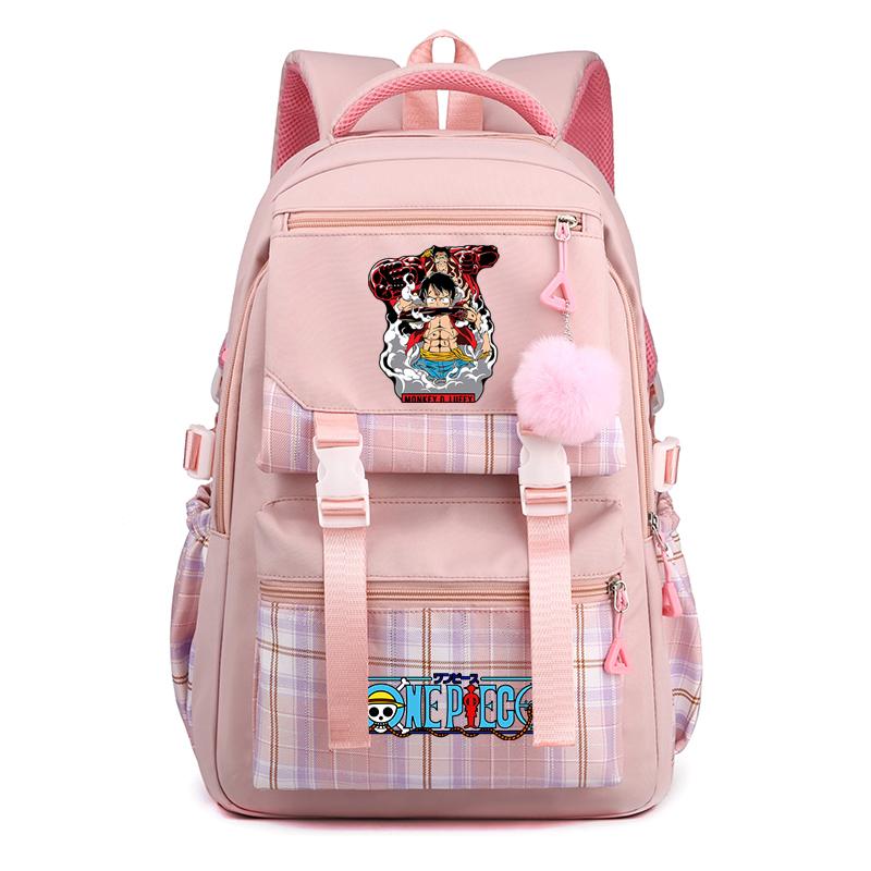 Аниме One Piece Printed College Bag Bag Document Bag Teen Back To School Холщовый рюкзак для девочек и мальчиков, студенческая сумка для ноутбука, мужская и женская дорожная сумка, рюкзак