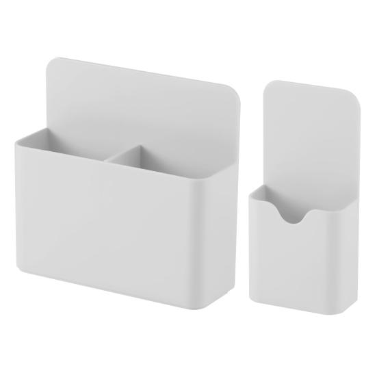 2 шт. магнитный ящик для хранения прочный легкий органайзер для карандашей универсальный магнитный ящик для мелочей для доски на холодильник