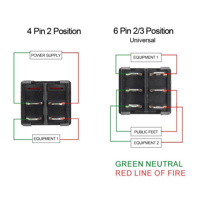 5 шт. 24*21 мм 4/6 штырьковый 2/3 позиционный ВКЛ-ВЫКЛ/ВКЛ-ВЫКЛ-ВКЛ/ВКЛ-ВКЛ электрический выключатель питания кулисный переключатель 6A/10A 250V/125V
