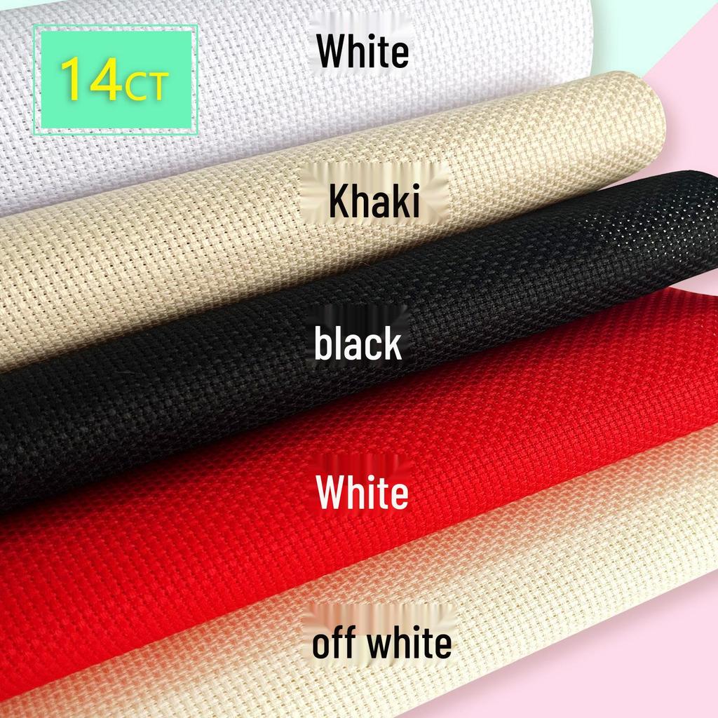 Мона Лиза 14CT Аида Набор для вышивания крестом: Подходящая для начинающих, утолщенная ткань для вышивания, полуфабрикат для самостоятельной сборки