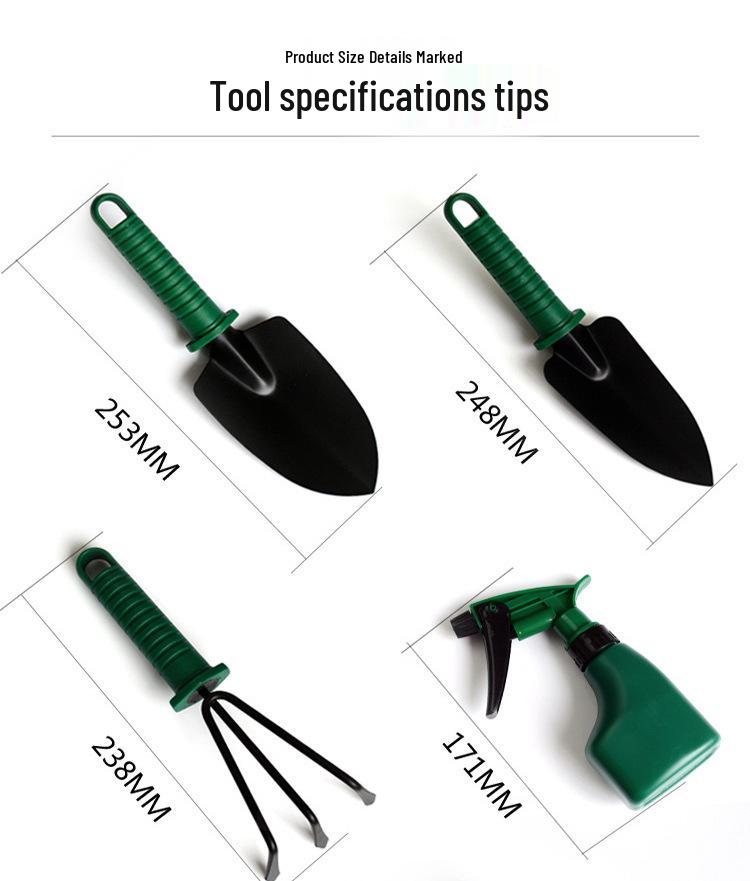 Набор инструментов для сада: Обрезка, Лопата, Прополка для Посадки Цветов и Ухода за Бонсай