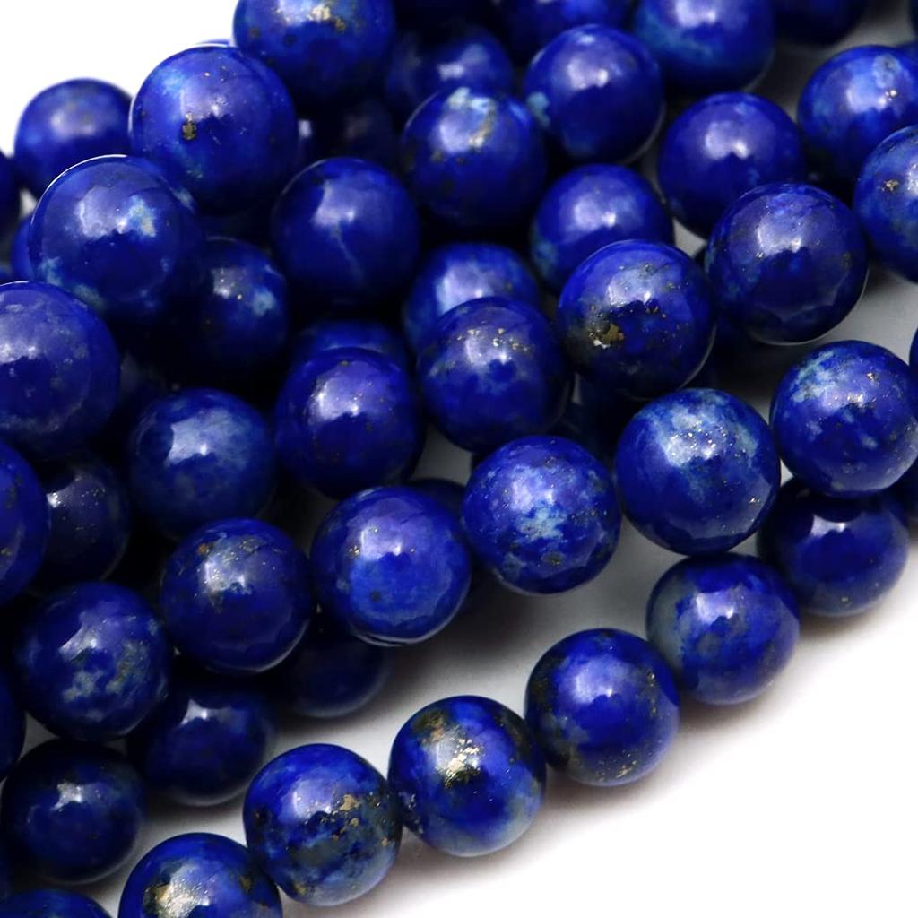 Lapis Lazuli December Natural Power Inner [GOLD STONE] Bracelet, 6mm, Birthstone, Stone, Stone, Circumference Approx. 16.5cm