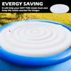 Крышка для джакузи на открытом воздухе, надувной круглый складной бассейн, наполненный пылезащитным чехлом, теплоизоляционным чехлом для лета на открытом воздухе