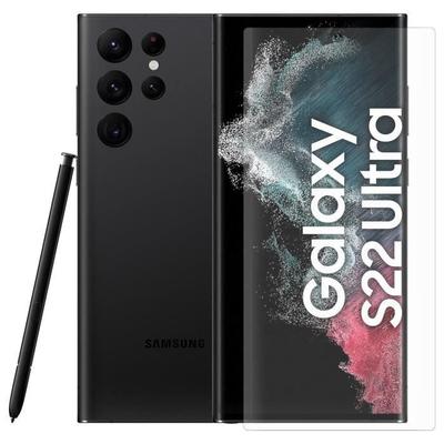 Защитная пленка для экрана - Yuan Yuan - Samsung Galaxy S22 Ultra - Набор из 2 штук - Закаленное стекло - Защита от царапин