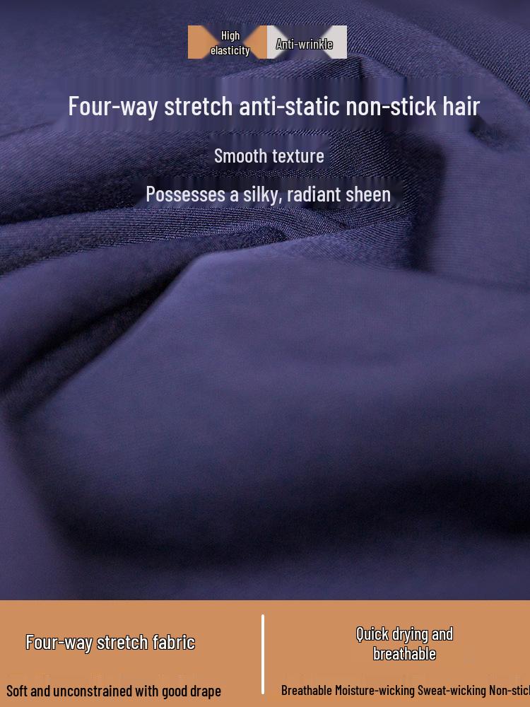 Women's Summer Quick-Dry Four-Way Stretch Short-Sleeve Scrub Suit