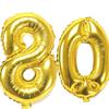 32-дюймовые фольгированные шары-цифры 10 20 30 40 50 60 70 80 90 лет Декор для дня рождения взрослого или пожилого человека, юбилей, воздушный шар