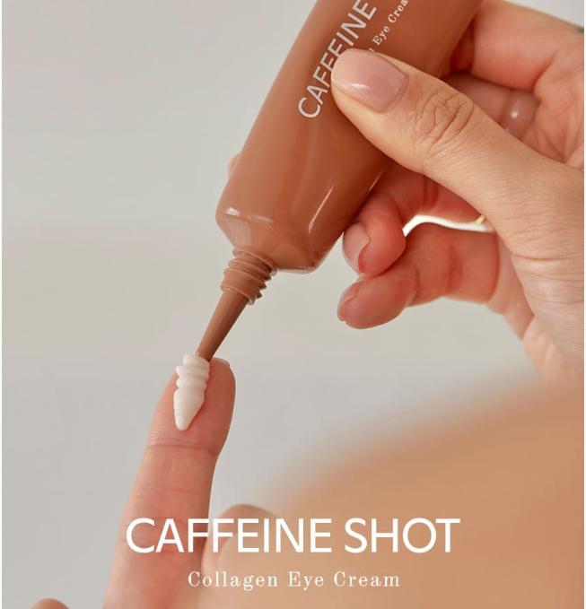 SHAISHAISHAI Caffeine Shot Collagen Eye Cream – Brightening & Firming (30g)