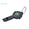 2 In 1 Survival Emergency Whistle Compass - for Outdoor Camping Hiking, Useful Tool