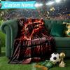 Custom Name Blanket Atlanta-Falcons Rise Up Blanket Bedding Blanket for Travel, Camping, Living Rooms, Offices, Sofas, Fan Christmas gift