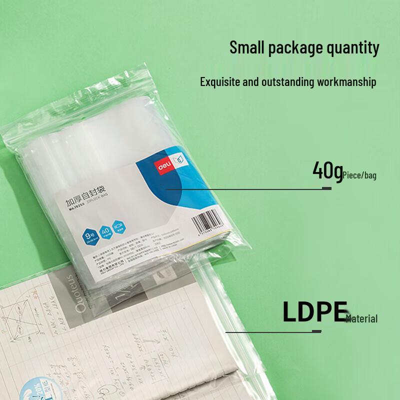 Deli Food Self-Sealing Storage Bags CN plug (adapter included)