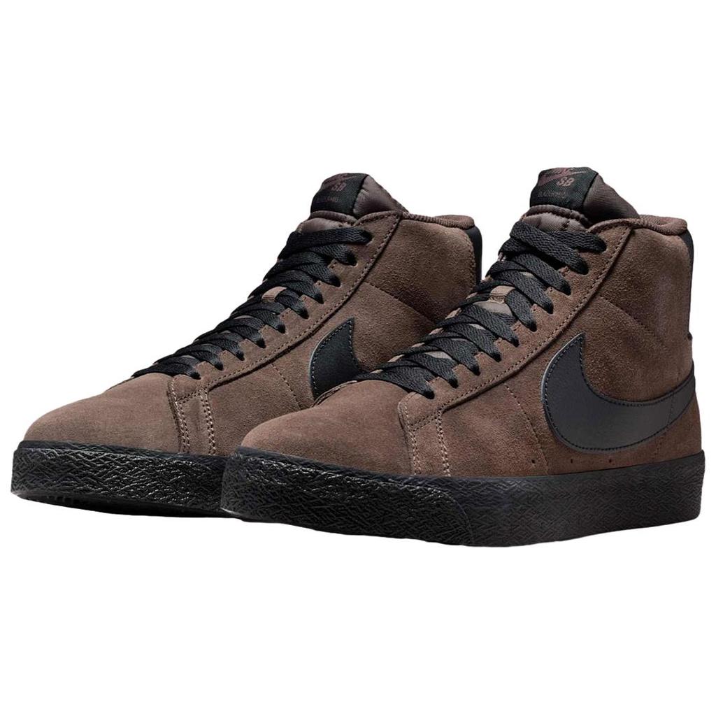 Nike Кеды унисекс Zoom Blazer Mid SB коричневые черные FD0731-201