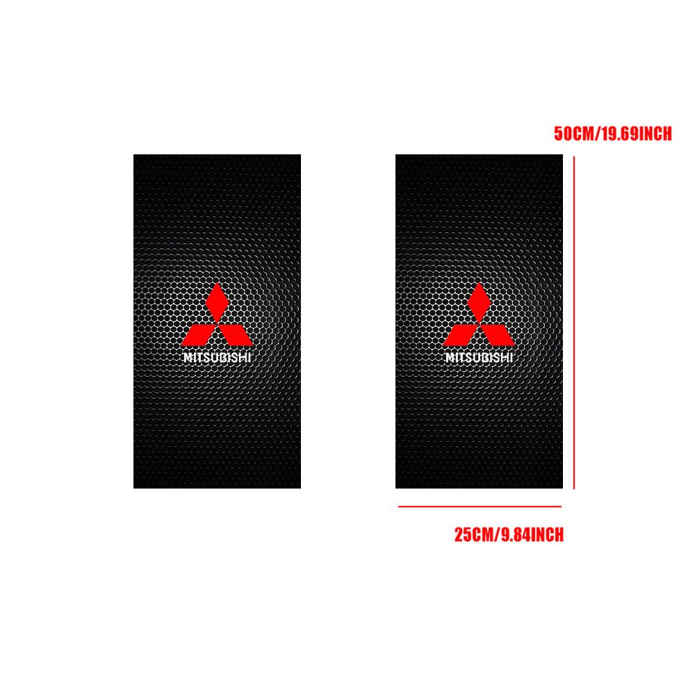 Автомобильная эмблема Наклейка на центральную стойку Декоративные наклейки на двери автомобиля Для Mitsubishi X EX ASX L200 Colt Outlander Pajero Lancer Eclipse