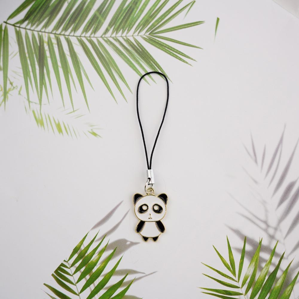Animal Phone Charm Lanyard Panda Mobile Phone Pendant Cellphone Rope Cute Phone Strap  Bag Pendant