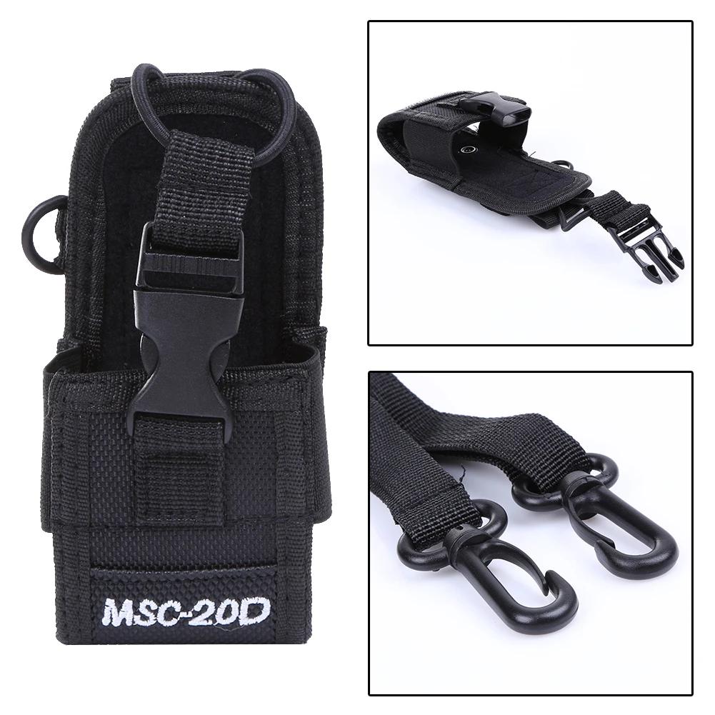 20D Walkie Talkie Bag Case Holder for Kenwood BaoFeng UV-5R BF-888S 1000D Tactical Molle Radio Walkie Talkie Pouch Waist Bag