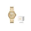 Michael Kors Часы Lennox Pavé Logo с логотипом золотого тона MK7229