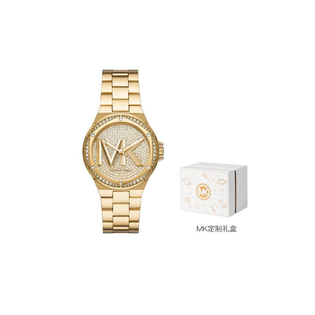 Michael Kors Часы Lennox Pavé Logo с логотипом золотого тона MK7229