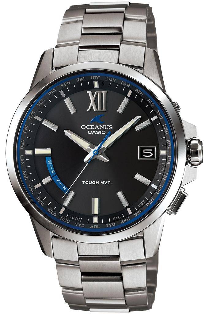 Часы Casio Oceanus [Официальный японский продукт] Радиоуправляемые солнечные OCW -T150-1AJF / -T150-2AJF Серебристые