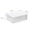 3pcs Wardrobe Drawers for Clothes Stackable Quilt Storage Transparent Organizer Box Desktop Drawers Storage Box