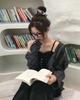 MUAHMUAH Свободная клетчатая рубашка с длинным рукавом [5 цветов]
