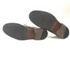 Berwick 1707 Испания Goodyear Welt U-образные кожаные туфли мужские 10 28.5 Коричневые(ИСПОЛЬЗОВАЛ)