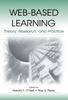 The Web-Based Learning : Theory, Research, and Practice Book