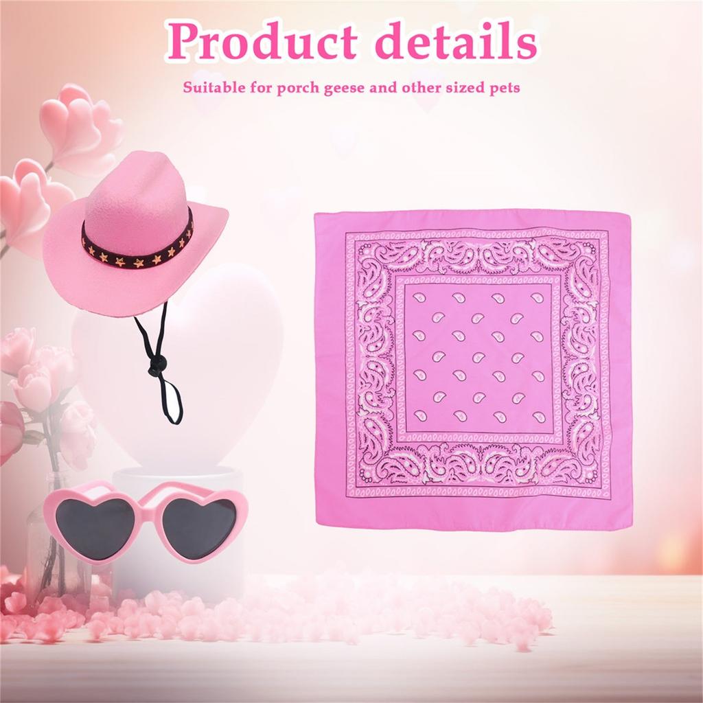 Одежда для ковбойской куклы, набор украшений из шарфа, шляпы, очков, украшения для дома