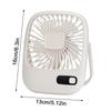 Ультратонкий мини-вентилятор для стола, портативный, с USB-подзарядкой, настольный вентилятор, маленькие настольные электрические вентиляторы для офиса, дома, кемпинга на открытом воздухе, охлаждения