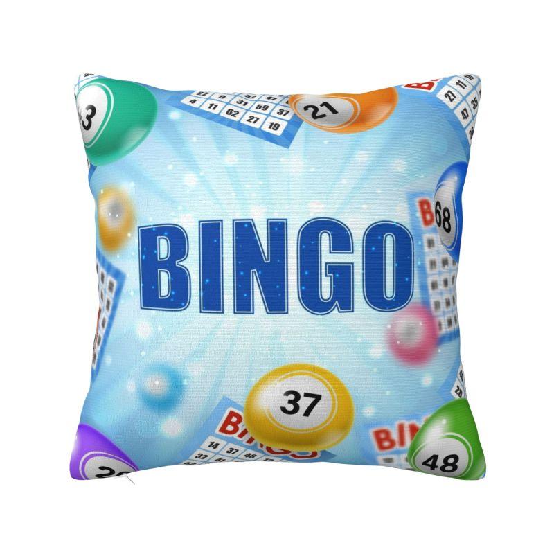 Nordic Hot Game Bingo Cushion Cover cm Velvet Throw Pillow Case for Living Room Bedding Sofa Pillowslip