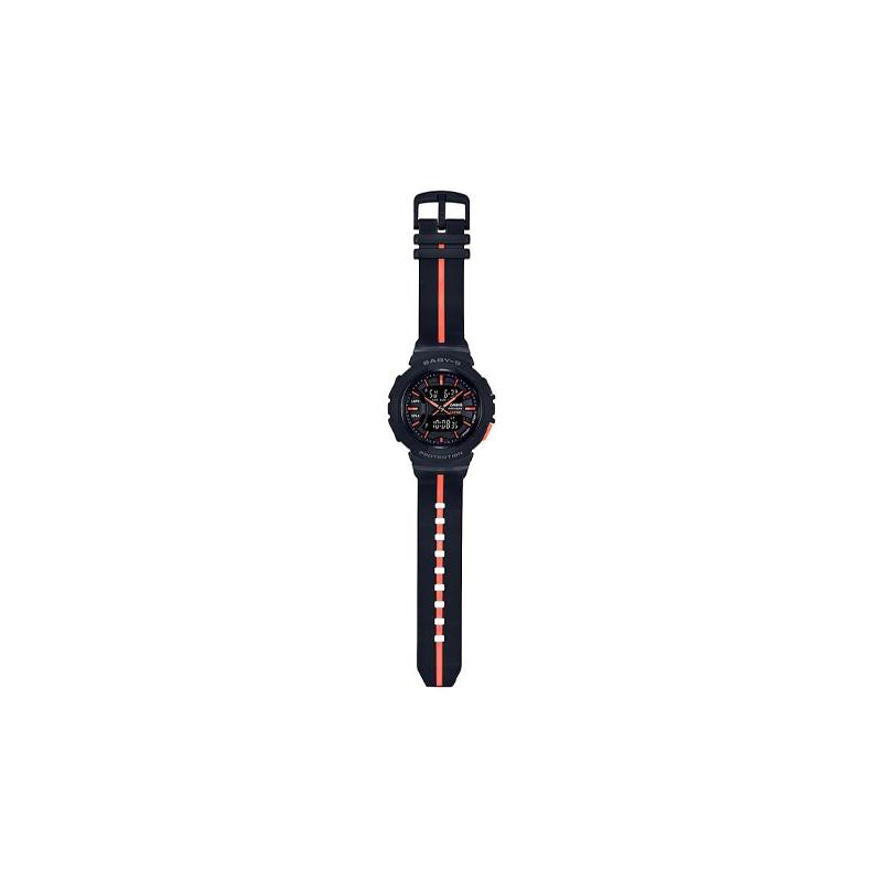 Casio Серия CASIOBABY-G, модный и привлекающий внимание двухцветный механизм, кварцевый механизм, полимерный ремешок, японские и корейские часы, BGA-240L-1A