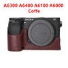 Получехол из натуральной кожи для камеры Sony A6400 A6300 A6000 A6100 A6700 ZVE10II ZVE10M2 с отверстием для батареи, нижняя крышка корпуса