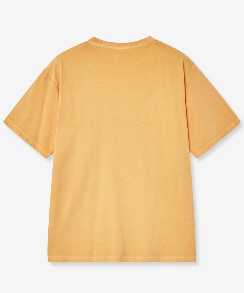 VTWO Pilot Snoopy Pigment T-Shirt (Yellow)