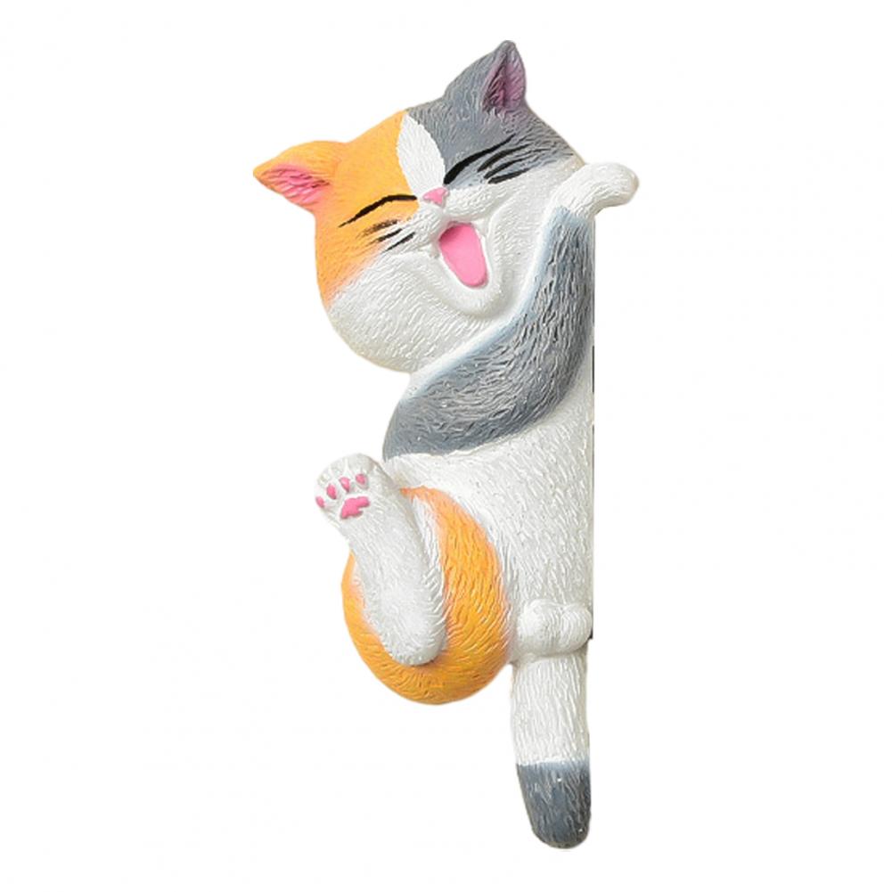 3D Cat Light Switch Sticker, Decorative Resin Wall Plate, Peel And Stick Wall Decor For Home Bedroom Living Room