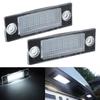 2pcs Car Bumper License Plate Lights LED Number Lamps Plate Light Tail Light For VW B5.5 B6 Caddy MK3 Golf Plus MK4 MK5 Auto Parts