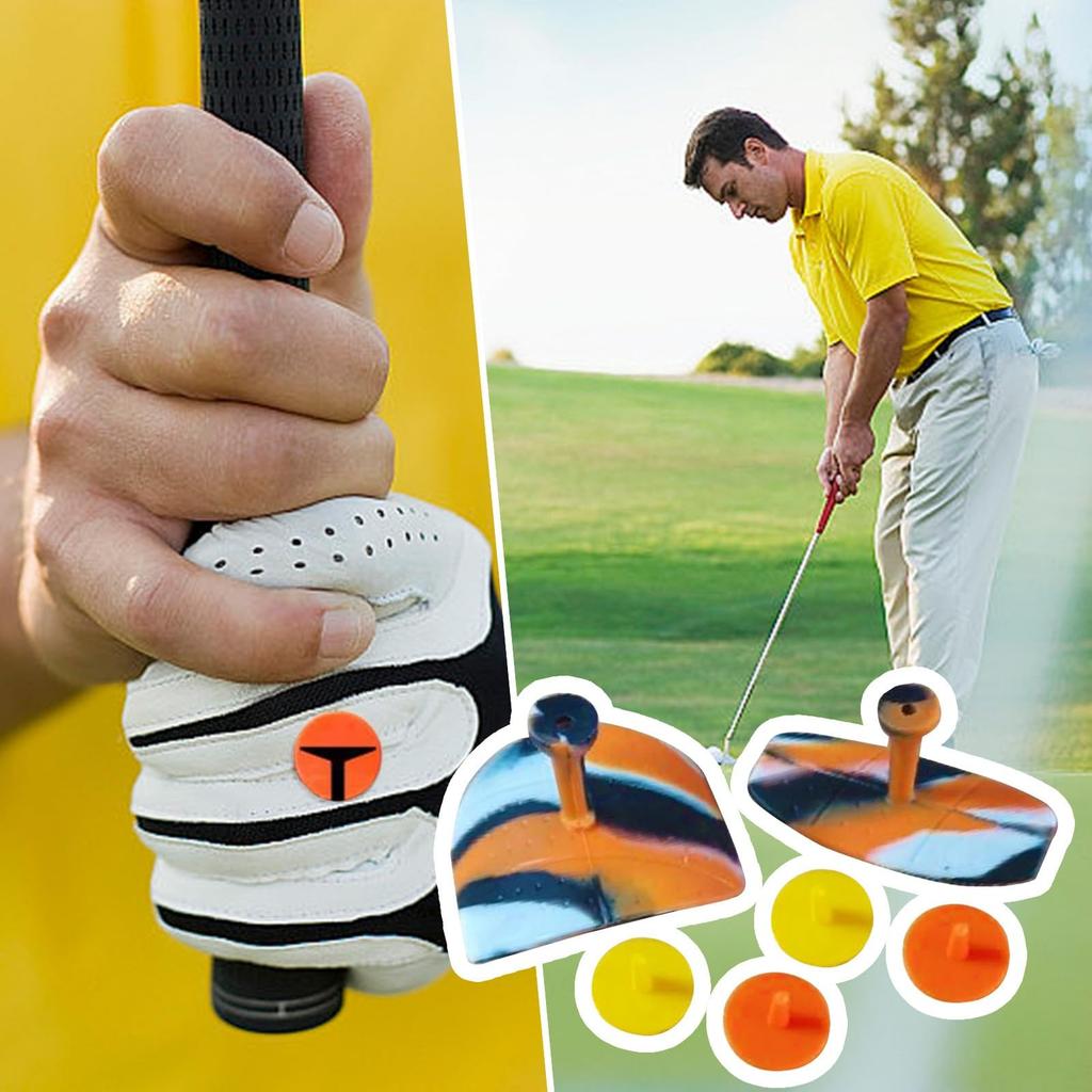 NEW: Golf Grip Trainer, T- Grip Golf Golf Club Training Aid, Comfortable Grip Pad For Swing Practice, Golf Training Aid For Men