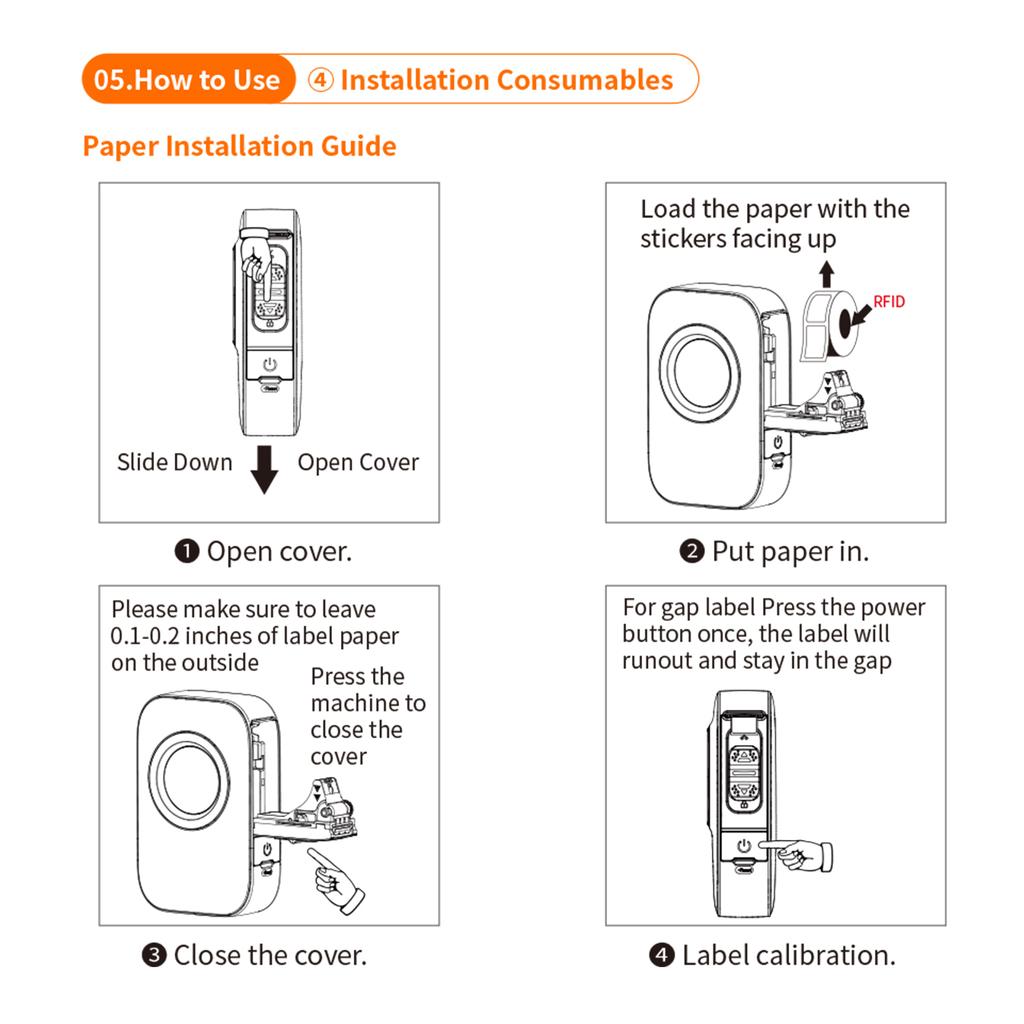 D30 PRO Принтер для этикеток Карманный смартфон Устройство для создания этикеток BT Беспроводная термопечать Поддержка 203DPI