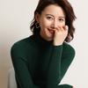 Осень и зима новый корейский женский облегающий пуловер вязаный свитер pull up женский свитер с высокой горловиной женский