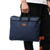 Business Documents A4 Size Waterproof Big Capacity Handbag File Folder Double Layers Files Bag