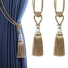 1Pc New Crystal Beaded Tassel Curtain Tieback Decorative Curtain Tie Home Decor Cord for Curtains Buckle Rope Room Accessories