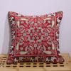 Ethnic Style Elephant Sofa Pillow, Cat Embroidered Cushion Cover, Pillowcase Cover (Without Pillow Core)