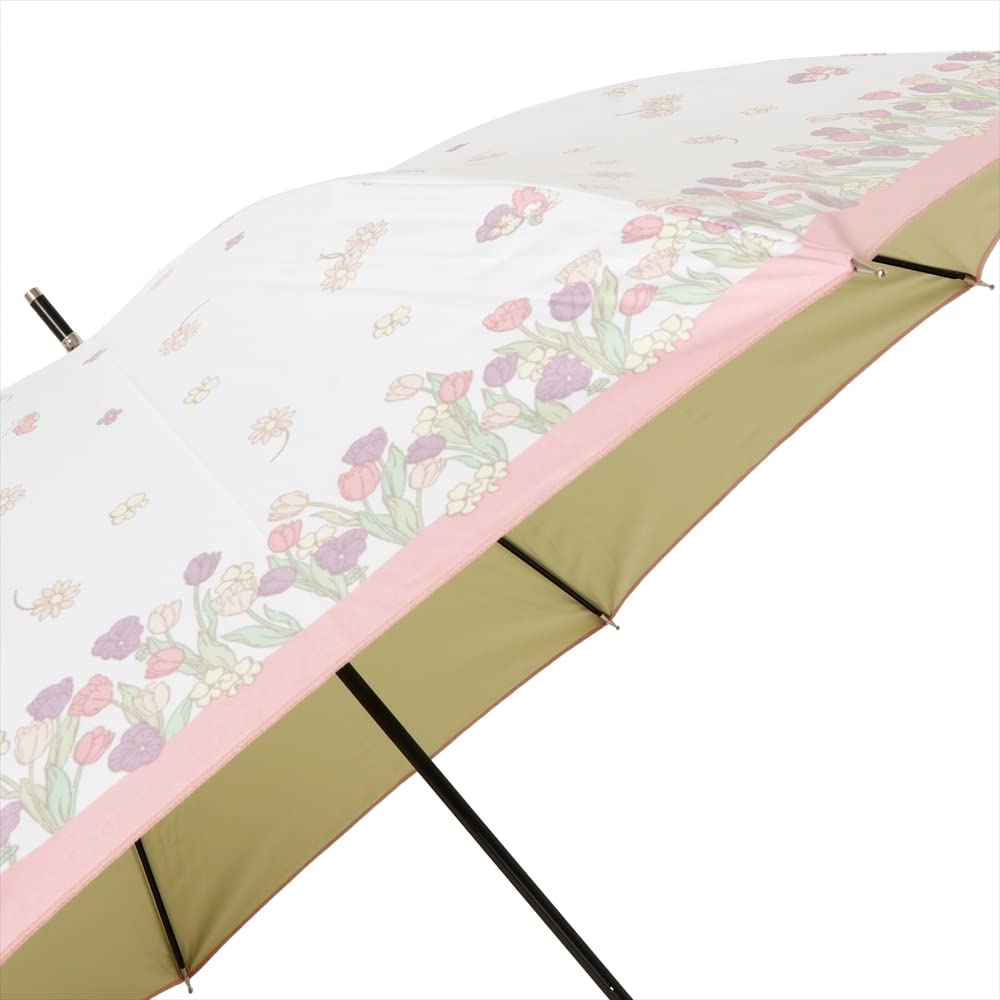 ogawa Зонт Sanrio My Melody для блокировки света, УФ-тепла, водяной цветок, 8 товаров 12959 для женщин, цена, 99,9% порез, экранирование, отталкивающий, фея, 50 см, спицы,