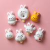 Bunny Magnetic Fridge Sticker Creative DIY Resin Cartoon Cute Personality Design 3D Home Decorations Ornaments Various Styles